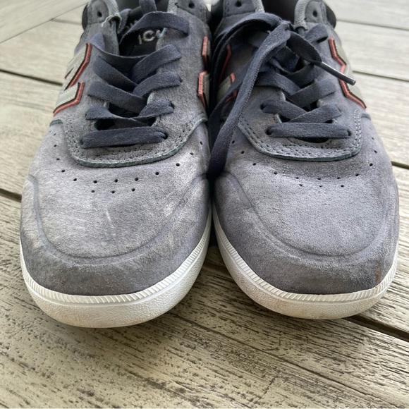 New Balance Numeric 288 Men's Gray Suede Leather Sneakers Size 8 - Picture 4 of 8